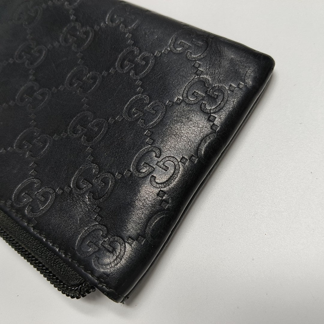 Monogram Calfskin Clutch Black