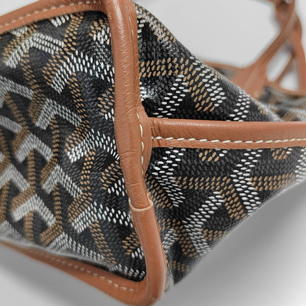 Anjou Coated Canvas Brown