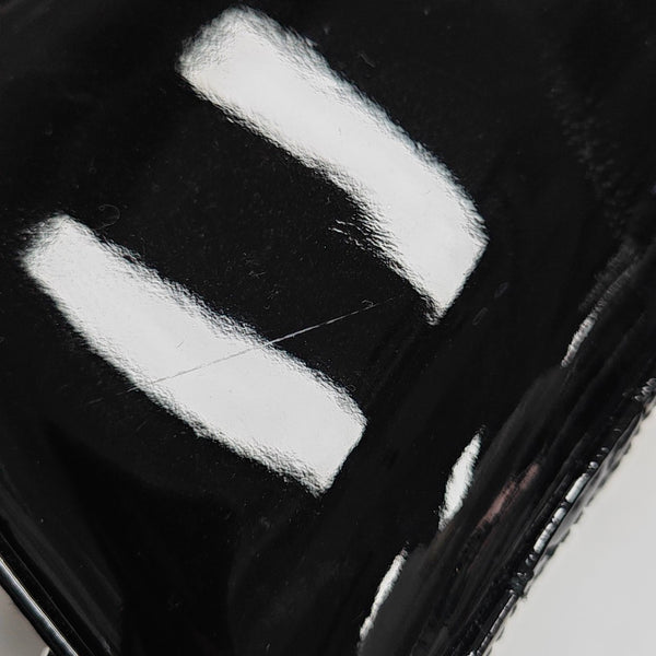 Lady Dior Medium Cannage Patent Leather Black