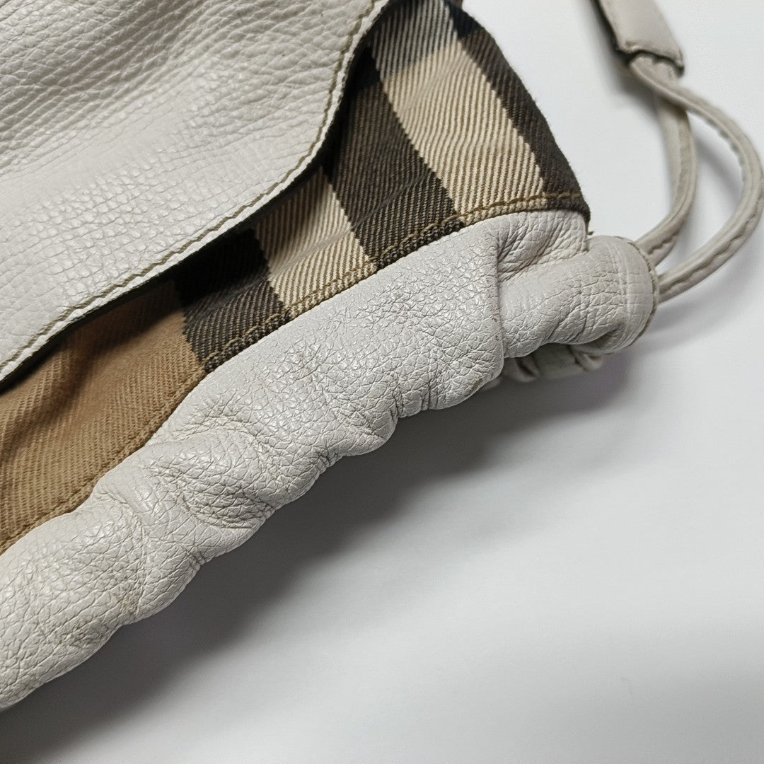 Crush Calfskin White