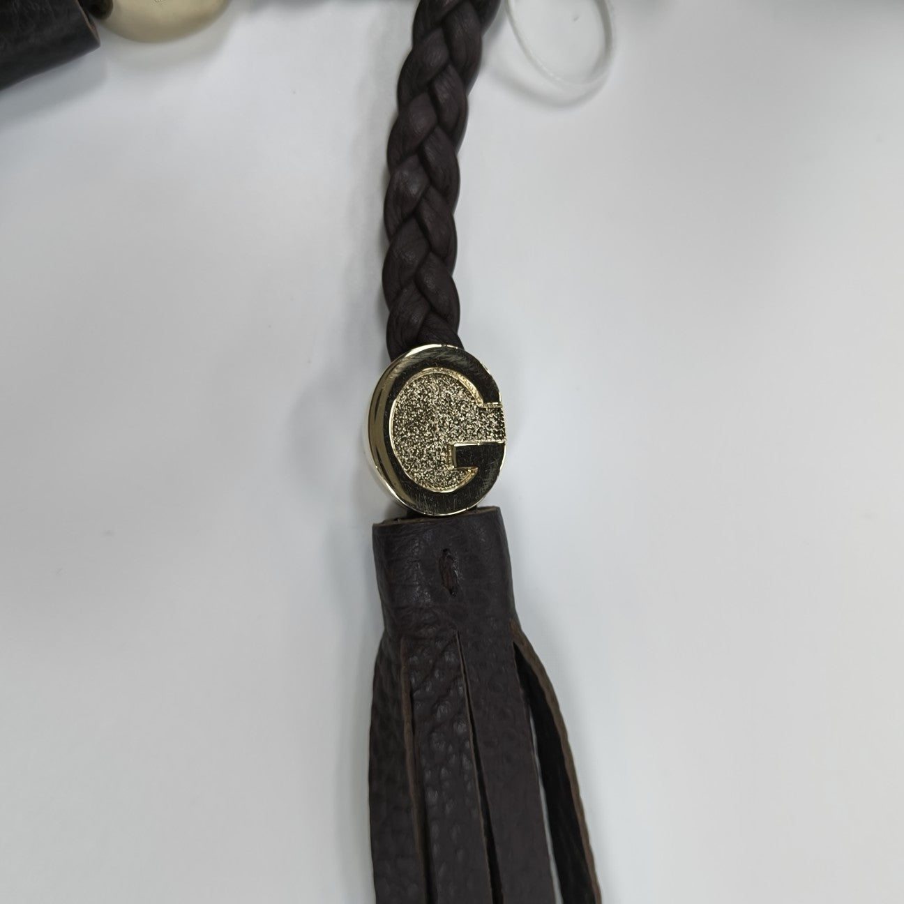 Calfskin Top Handle Bag Brown