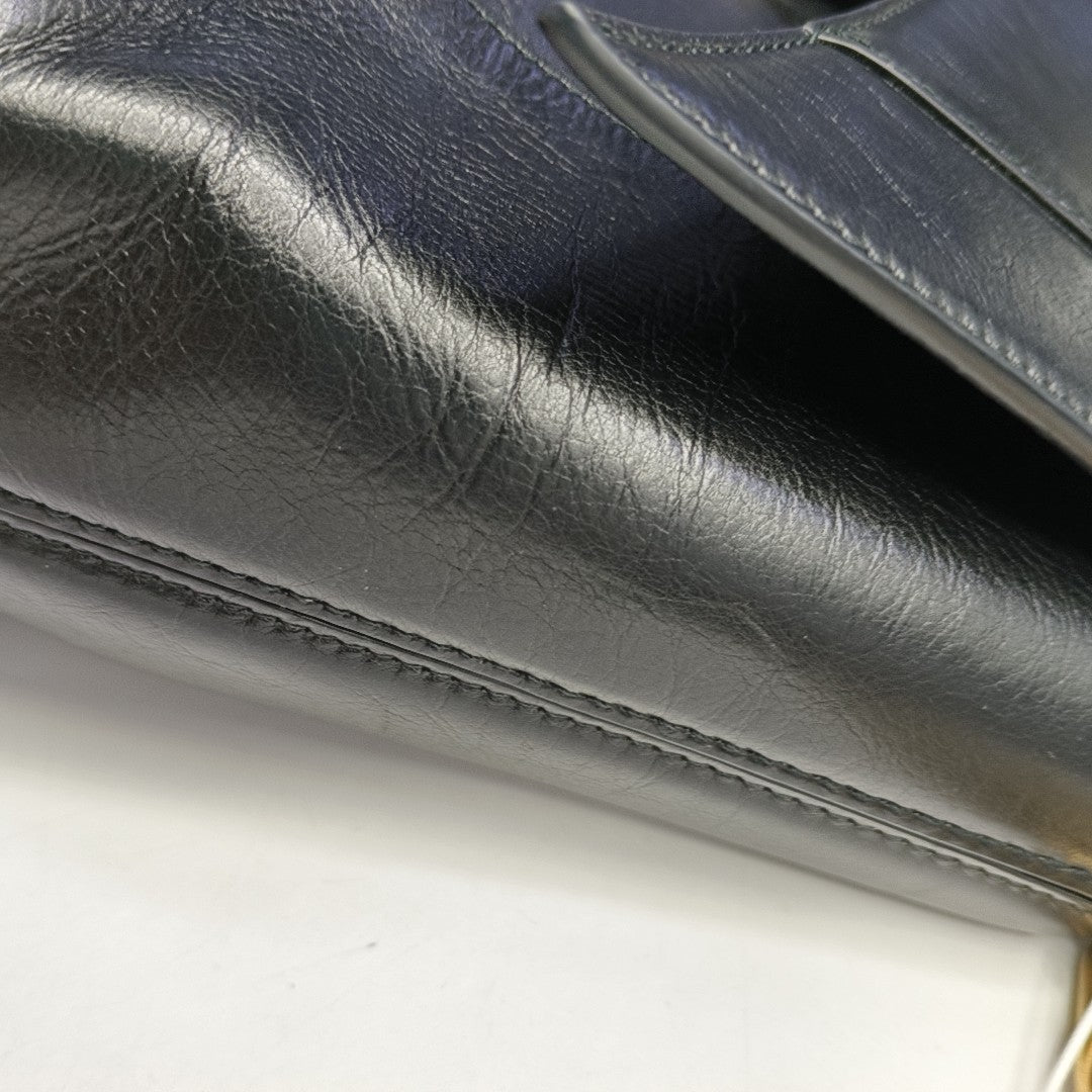 Downtown Small Calfskin Black