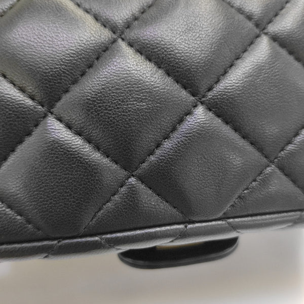 CLASSIC FLAP Mini Quilted Lambskin Black