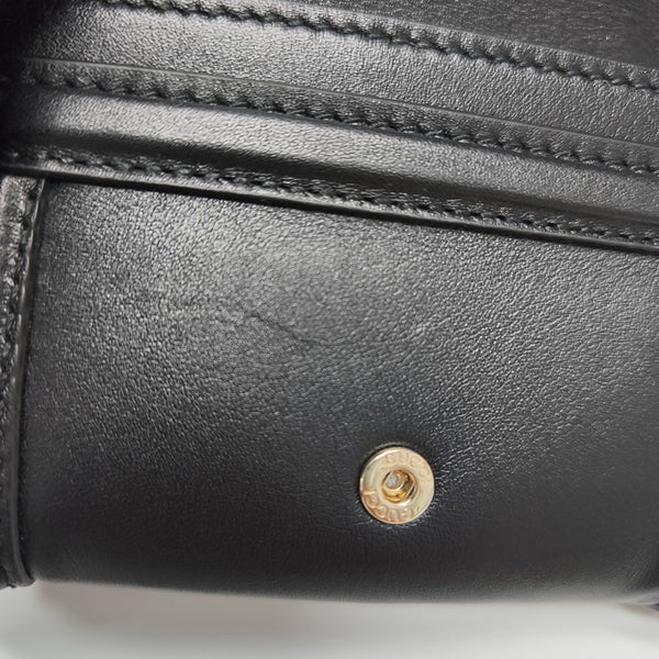 Calfskin Wallet Black