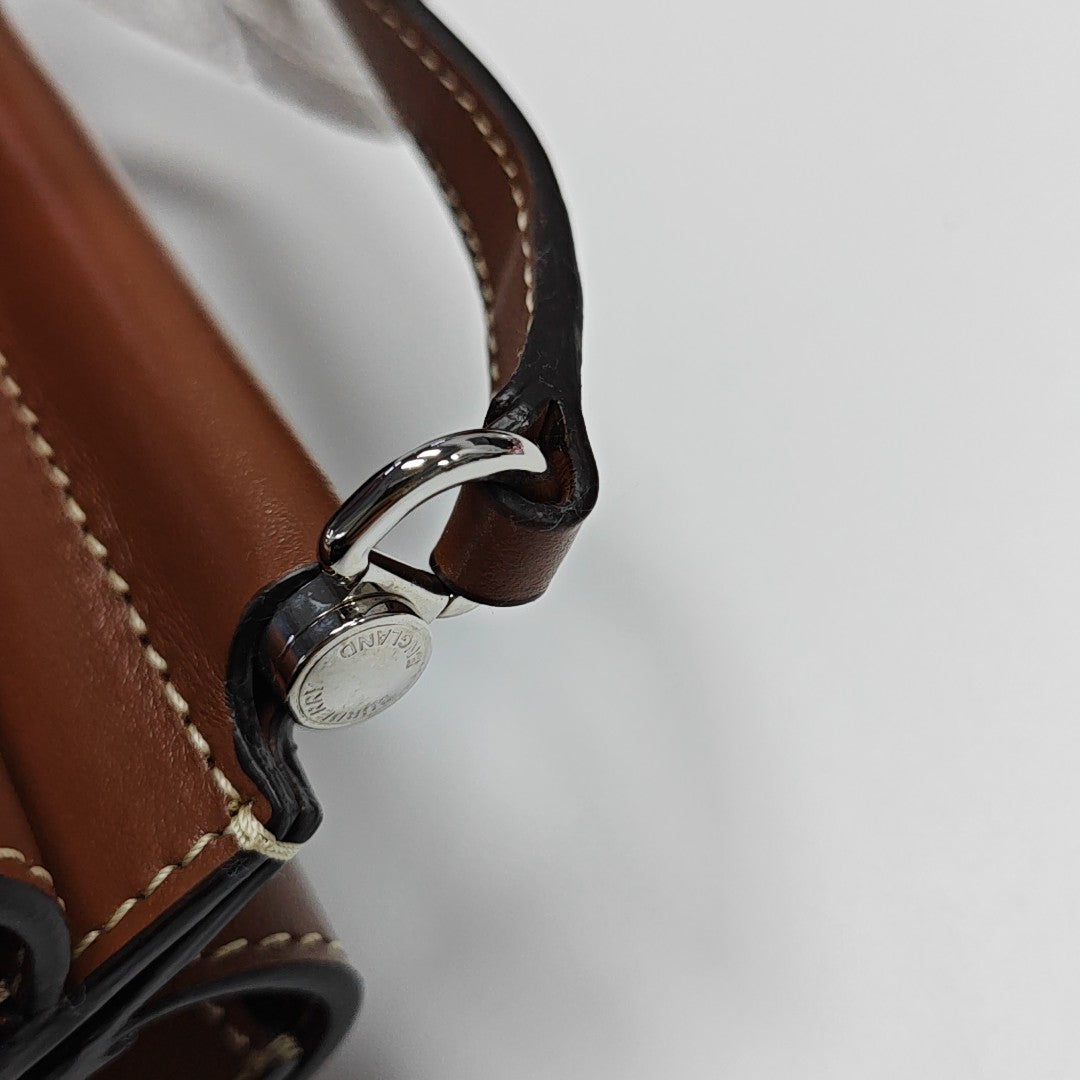 Title Mini Calfskin Brown