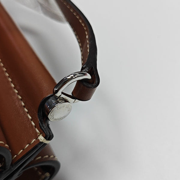 Title Mini Calfskin Brown