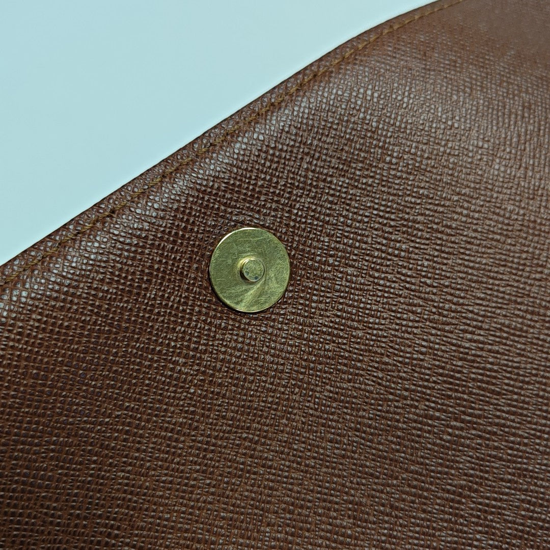 MUSETTE TANGO Monogram Coated Canvas Brown