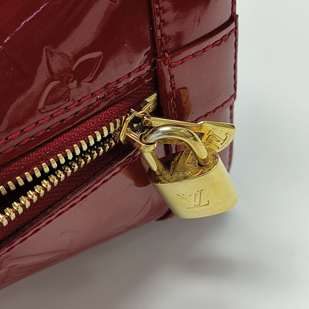 ALMA PM Patent Leather Red