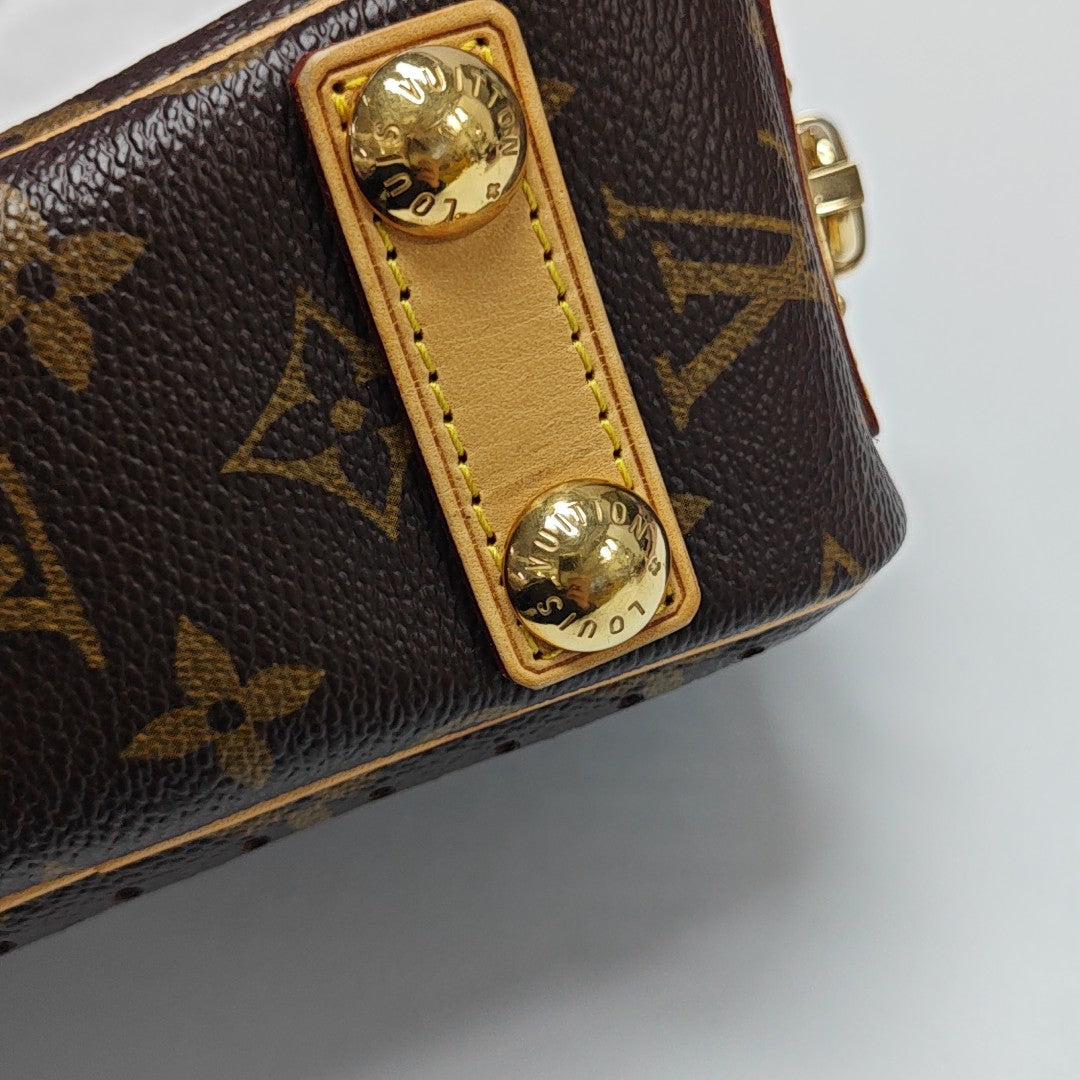 VINTAGE TROCADERO Coated Canvas Brown