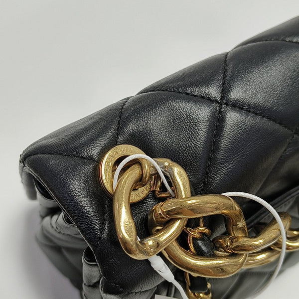 Quilted Lambskin Medium Black