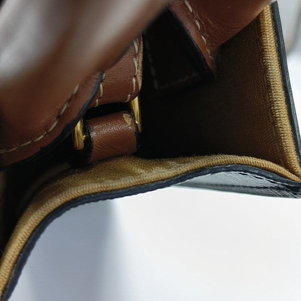 CABAS CELINE Mini Coated Canvas Brown
