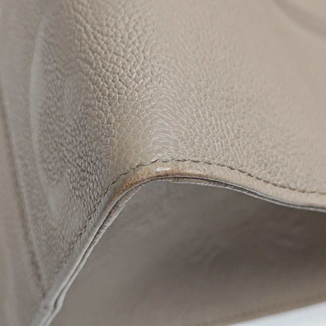ONTHEGO MM Monogram Calfskin Gray