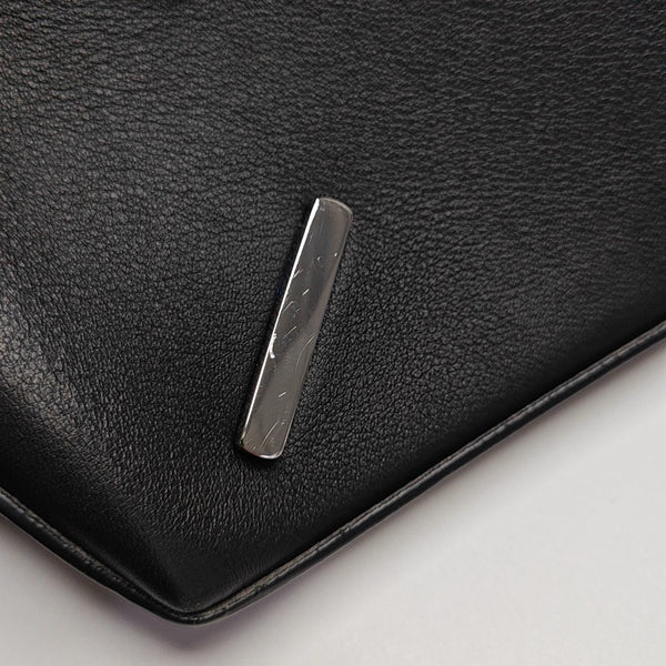Puzzle Medium Calfskin Black