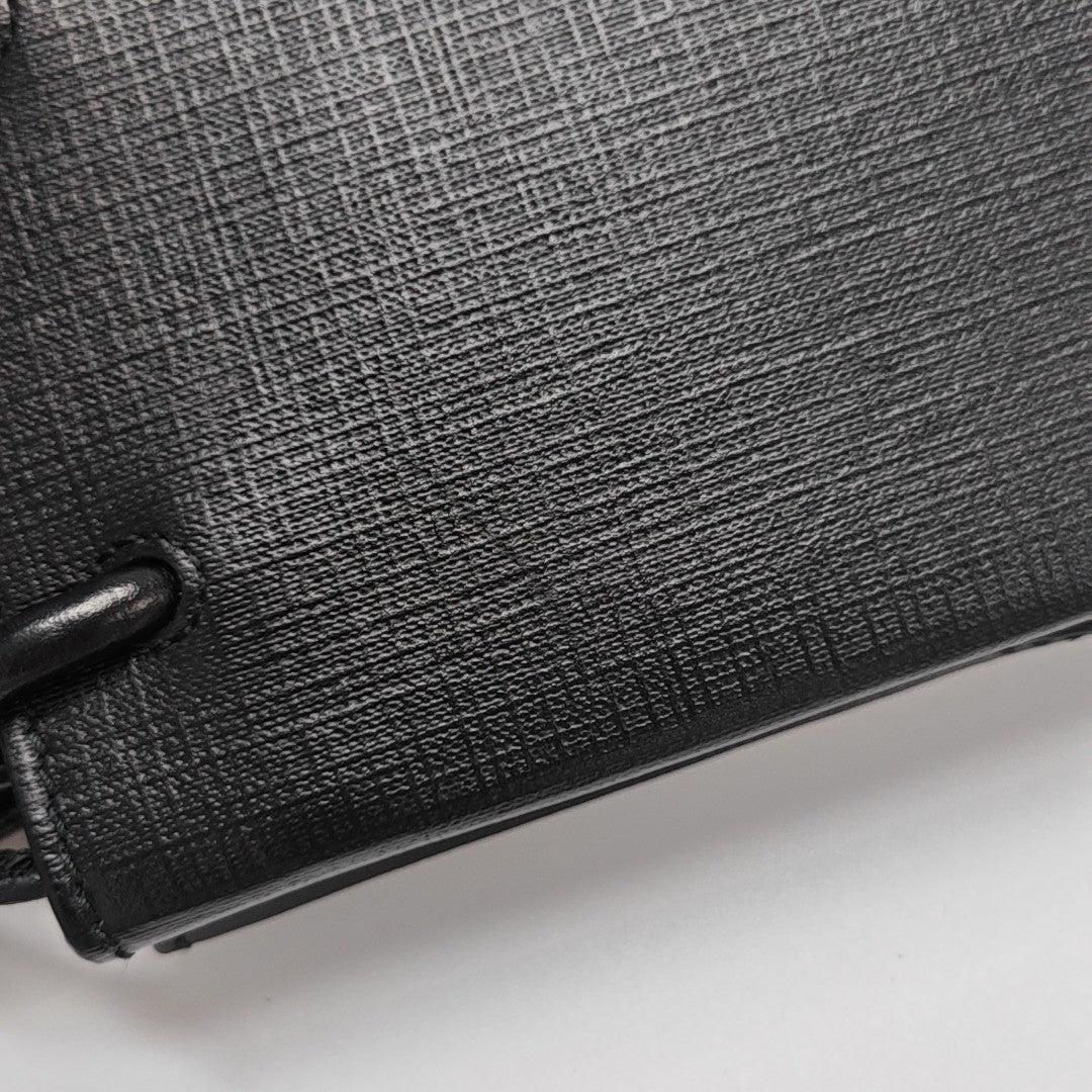 Shopping Bag Calfskin Black