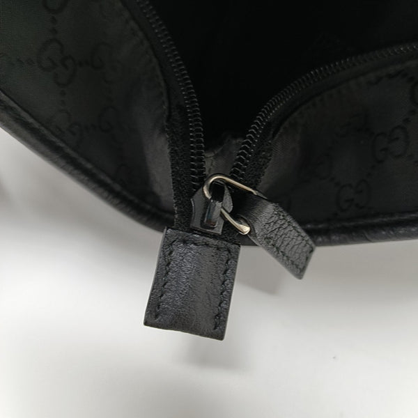 Monogram Canvas Tote Bag Black