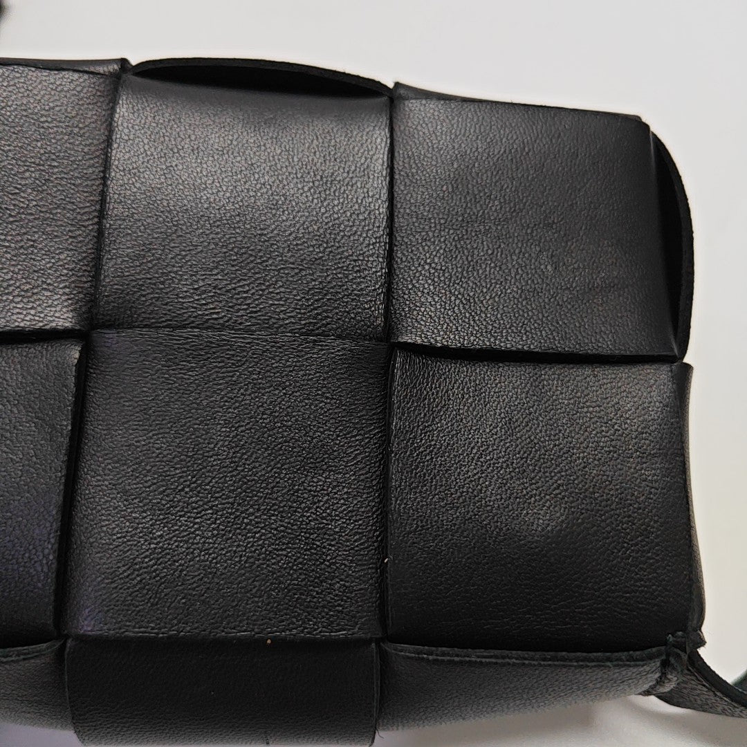 Cassette Mini Lambskin Black