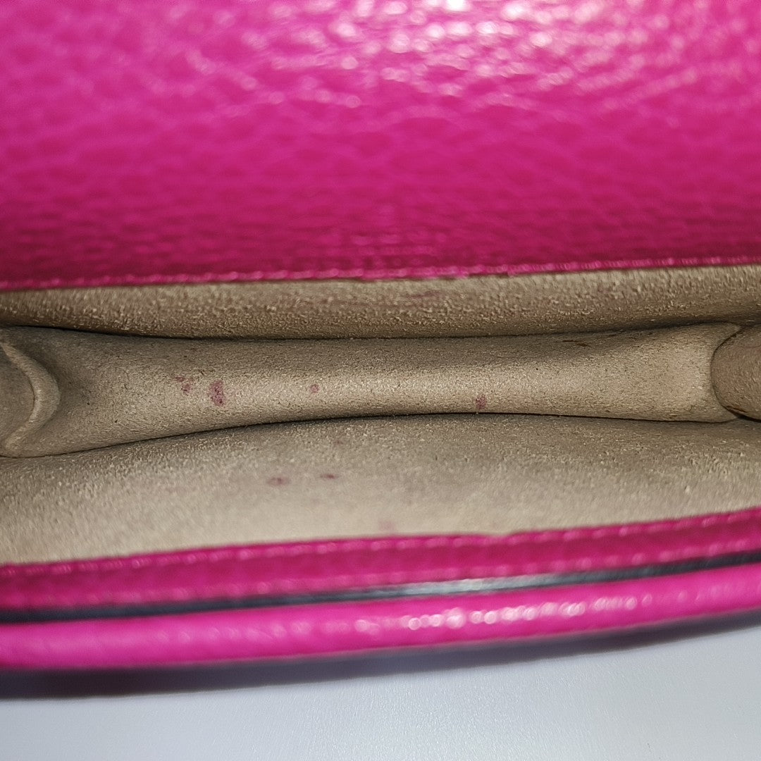 Dionysus Super Mini Calfskin Red
