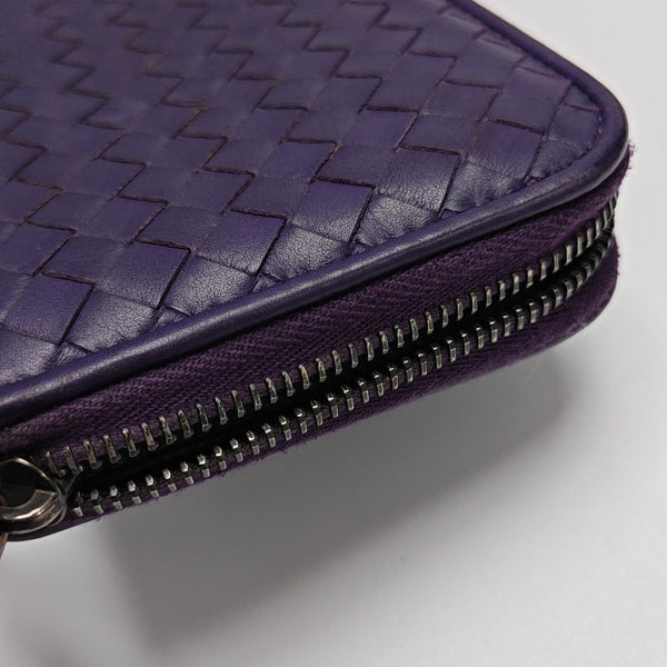 Lambskin Wallet Purple