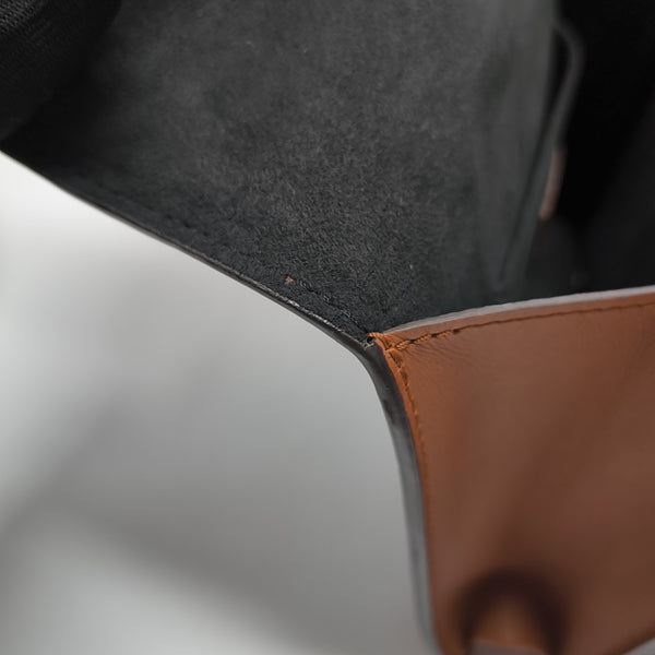 DAUPHINE MM Monogram Coated Canvas Brown