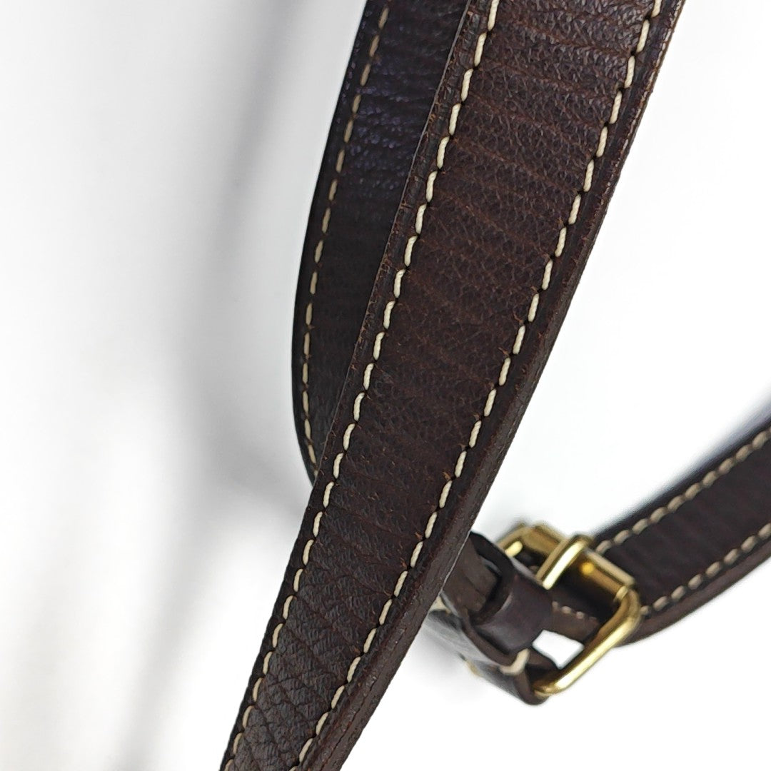 SAUMUR 28 Monogram Canvas Brown