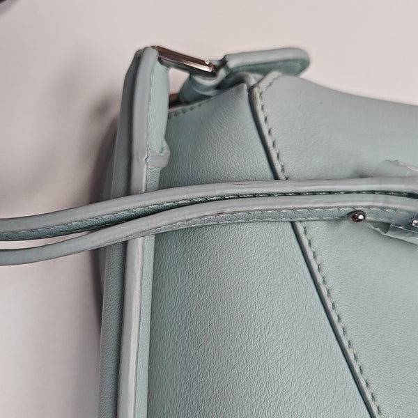 Puzzle Mini Calfskin Blue