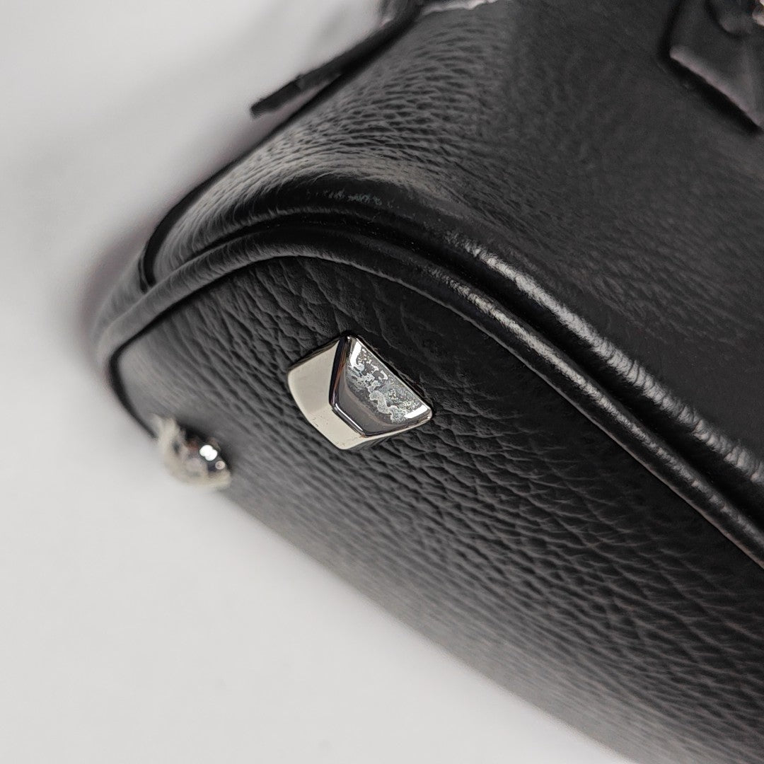 Calfskin Shoulder Bag Black