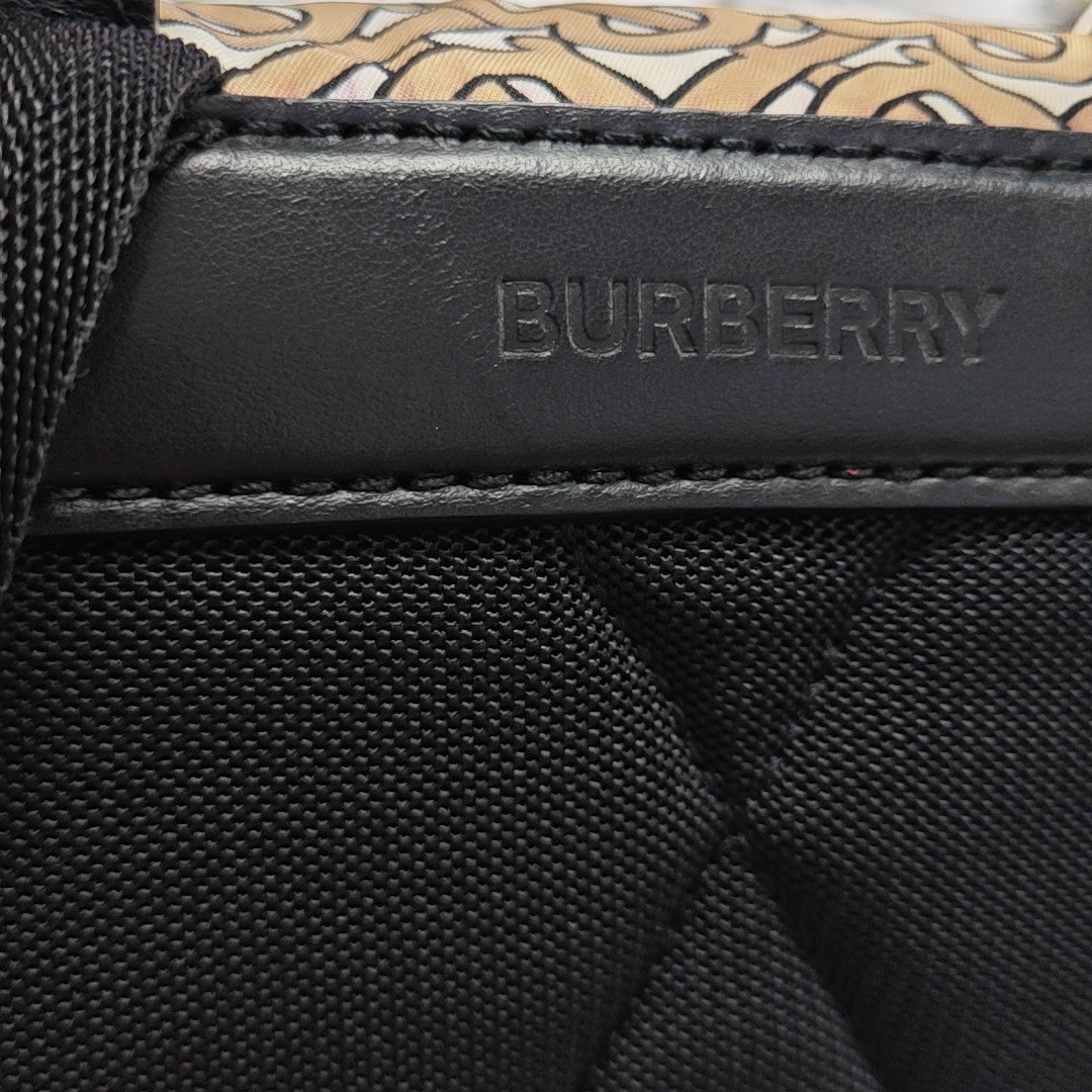 The Rucksack Medium Nylon Beige