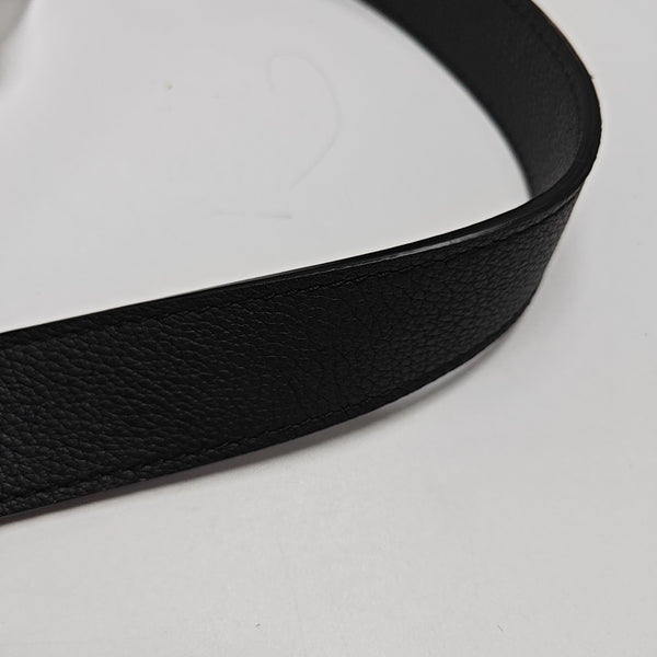 LOW KEY HOBO MM Monogram Calfskin Black