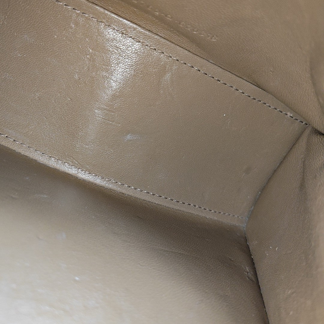 Hourglass XS Coated Canvas Brown