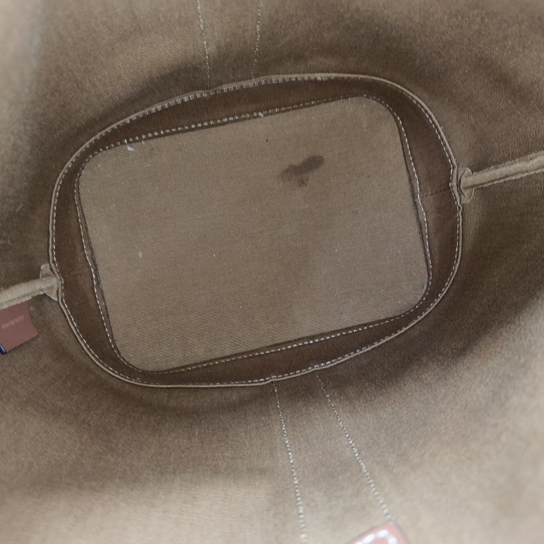 TRIOMPHE CANVAS Small Coated Canvas Brown
