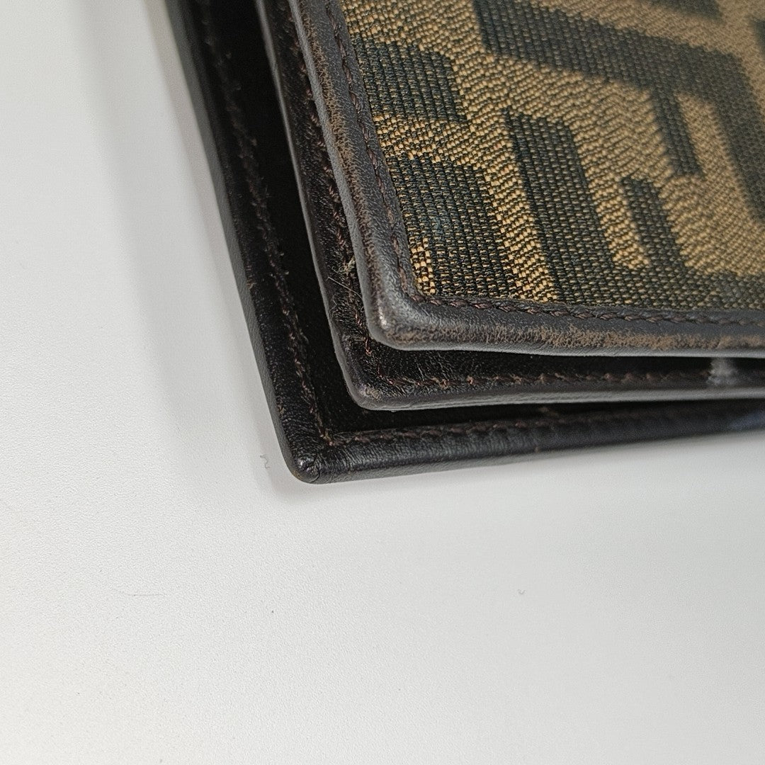 Monogram Canvas Wallet Brown