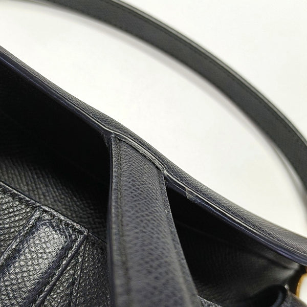 Saddle Mini Calfskin Black