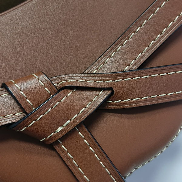 Gate Small Calfskin Brown