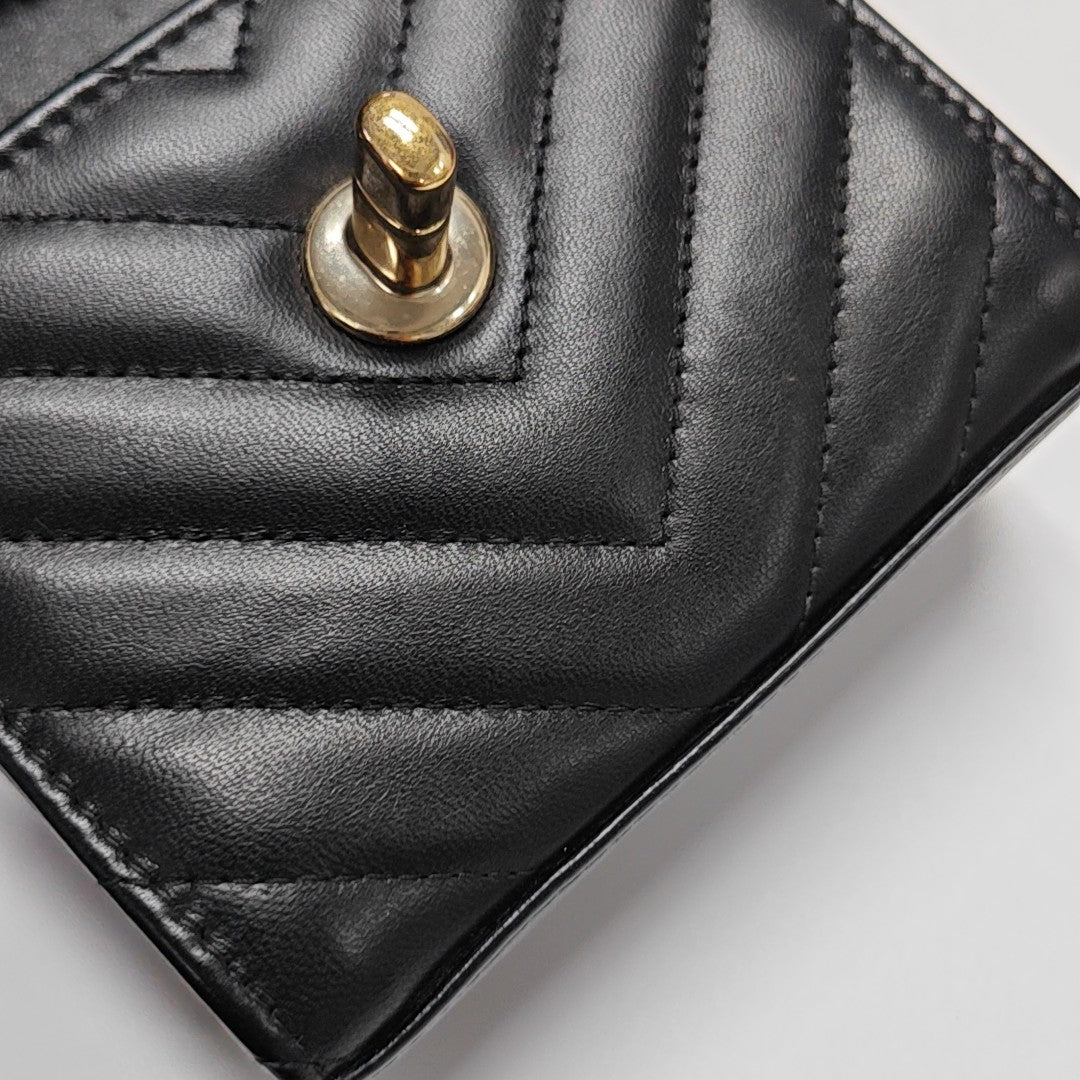 TRENDY CC Quilted Lambskin Black