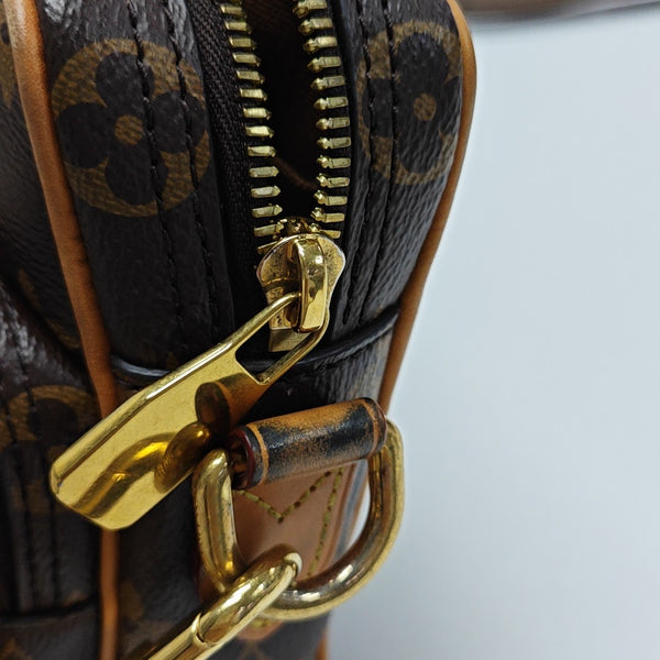 VINTAGE TROCADERO 23 Monogram Coated Canvas Brown