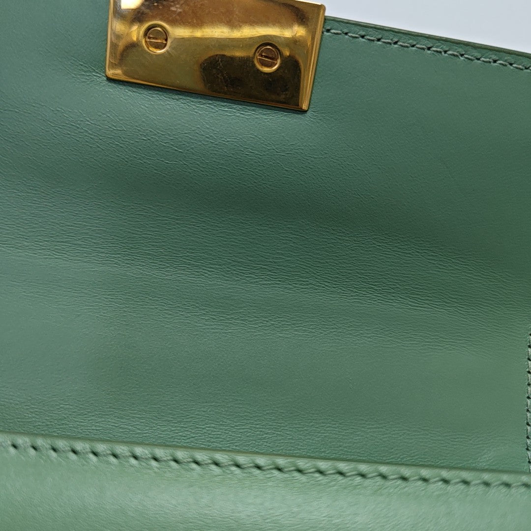 30 Montaigne Super Mini Calfskin Green