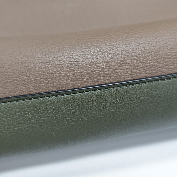 T Pouch Calfskin Brown