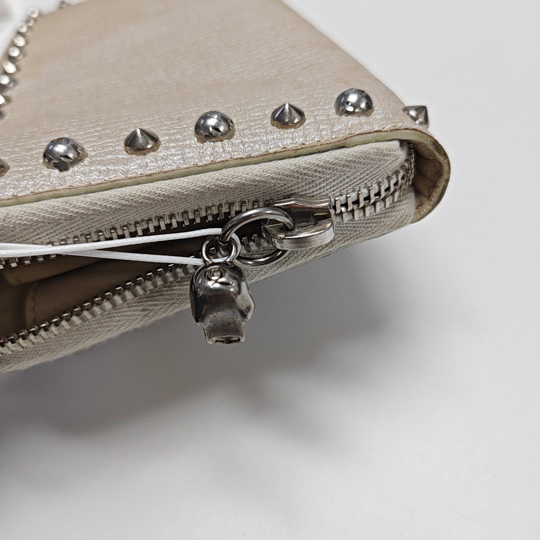 Calfskin Wallet Beige