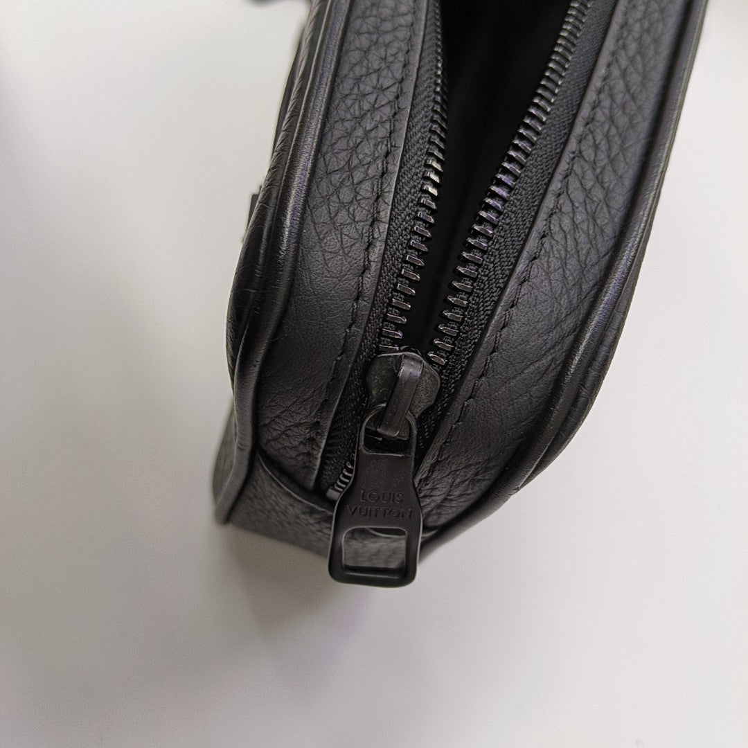 VOLGA Monogram Calfskin Black