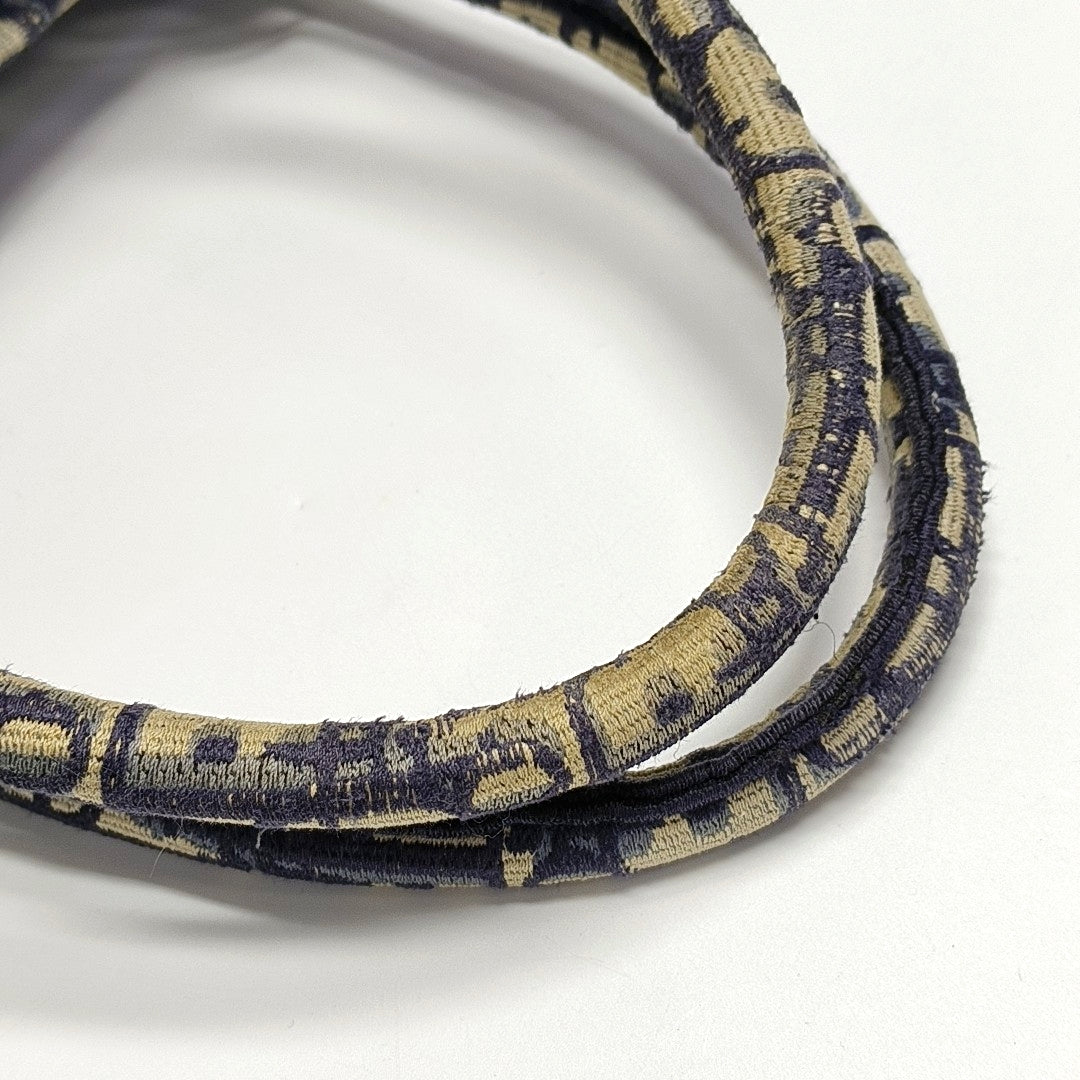 Book Tote Large Oblique Canvas Blue