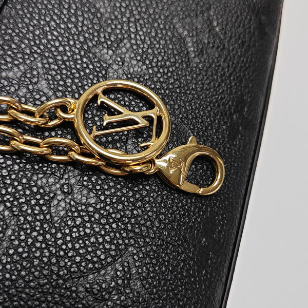 MADELEINE Nano Monogram Calfskin Black