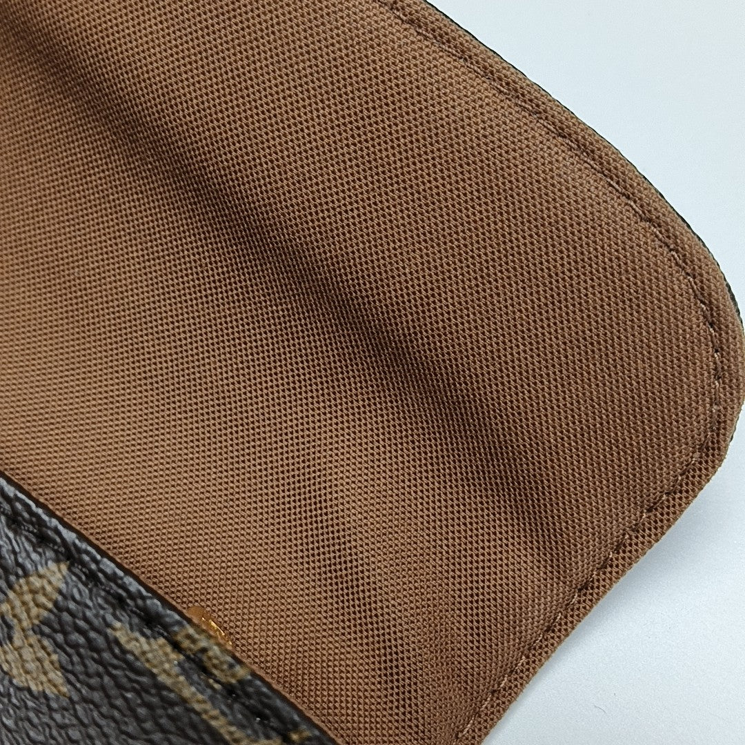 IVY Monogram Coated Canvas Brown