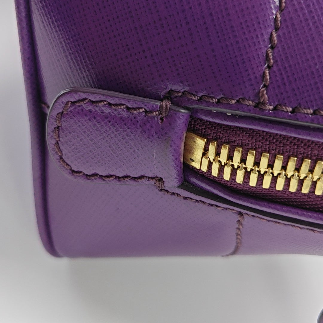Darina Leather Purple