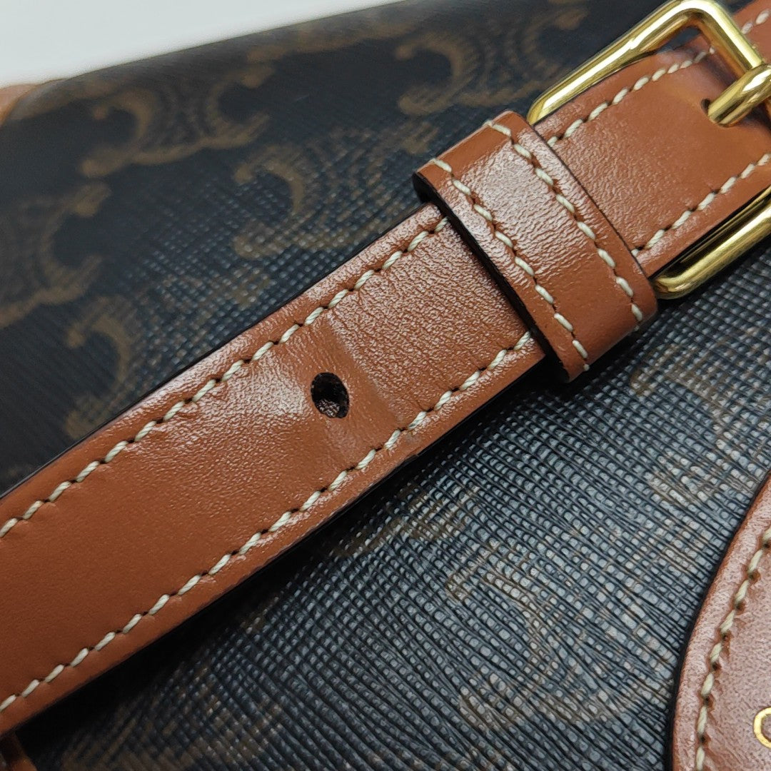 FOLCO Medium Coated Canvas Brown