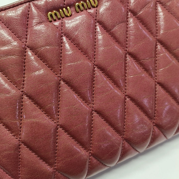 Quilted Lambskin Shoulder Bag Pink
