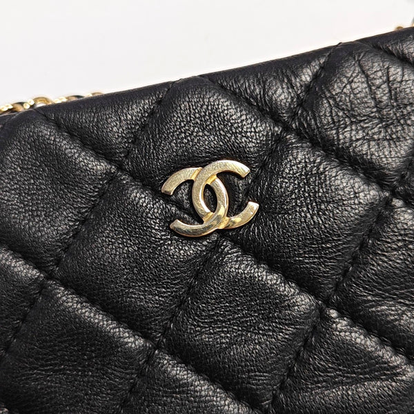 Quilted Lambskin Black