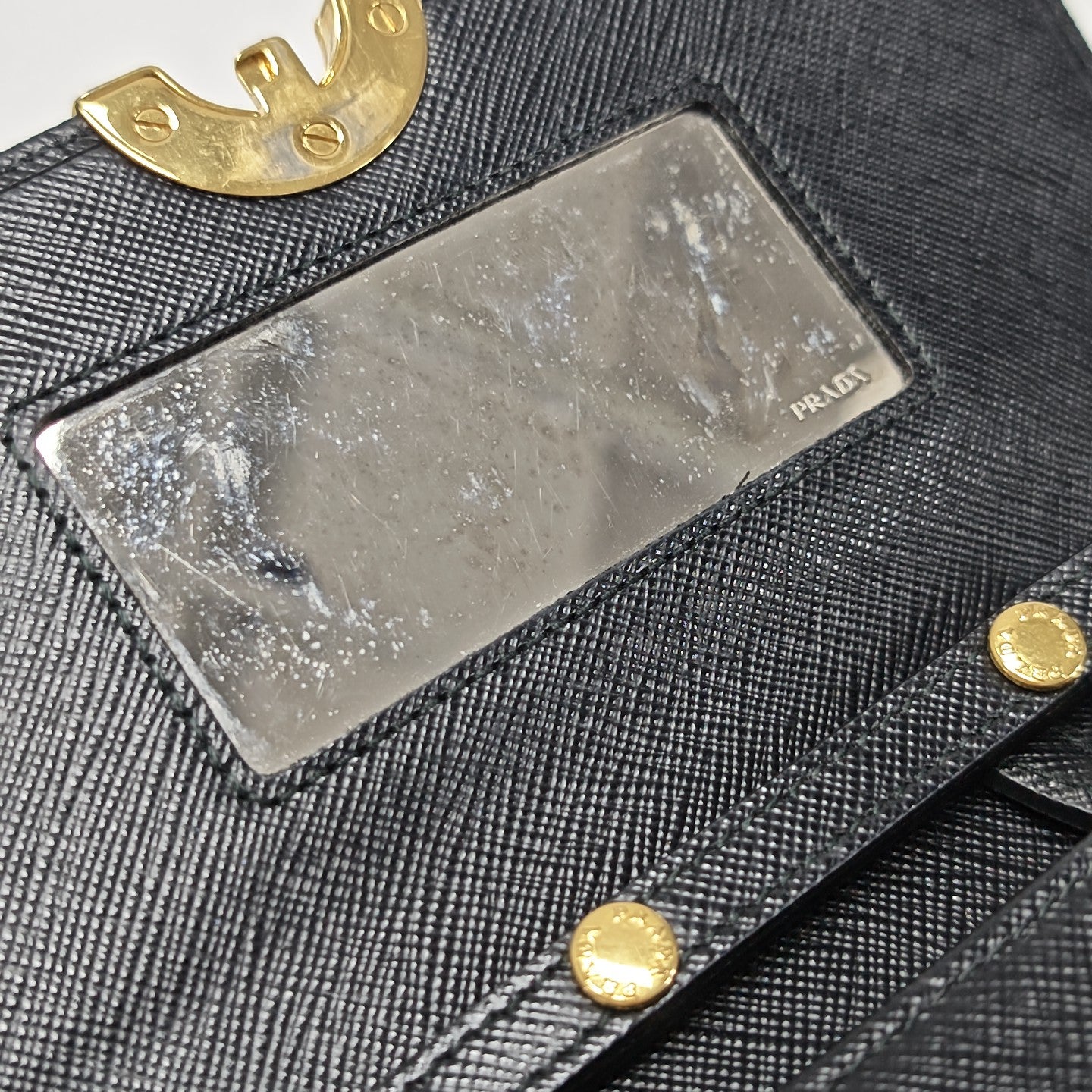 Calfskin Shoulder Bag Black