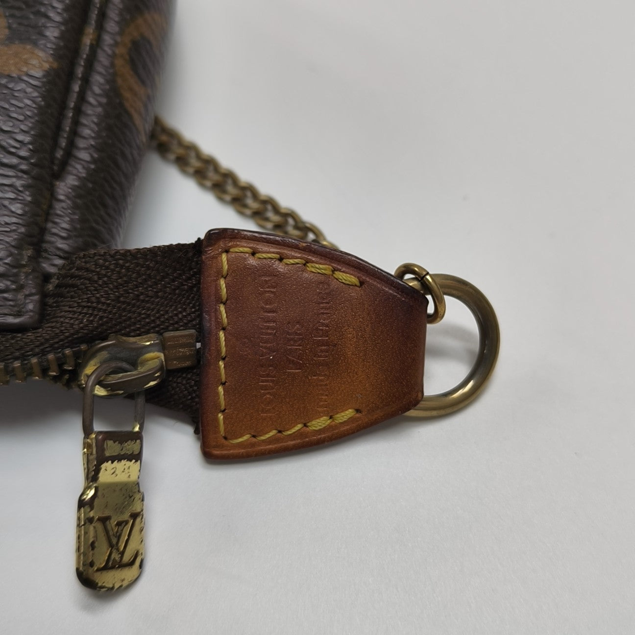 ACCESSOIRES Mini Monogram Coated Canvas Brown