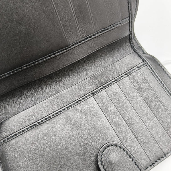 Lambskin Wallet Black