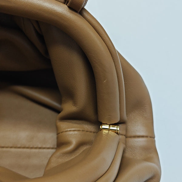 Authenticated pre-owned  The Pouch Mini Calfskin Brown - Shoulder Bag at Looply